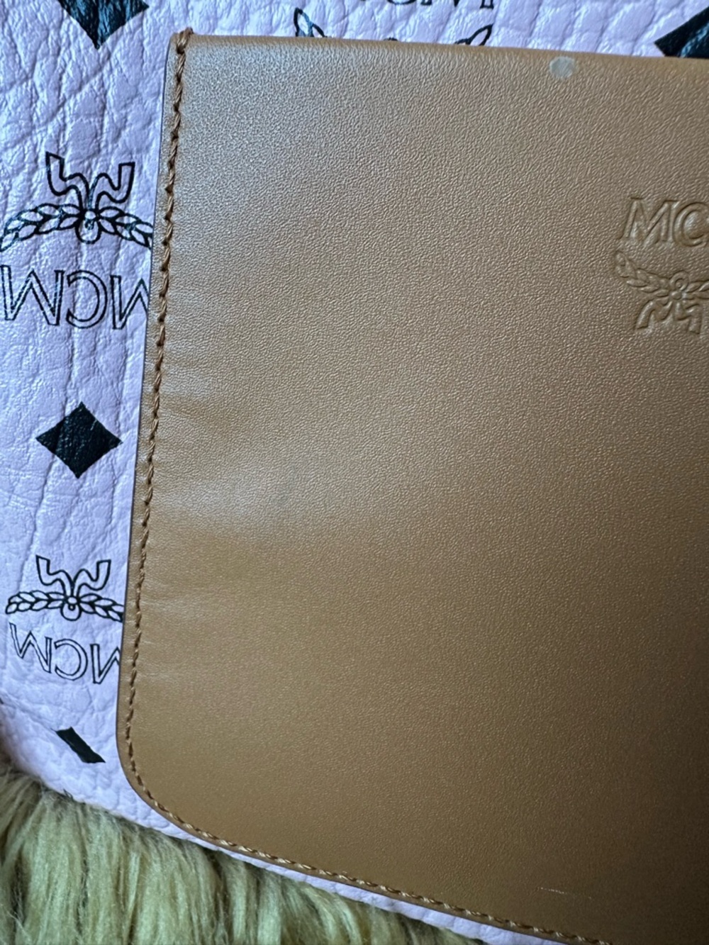 MCM Visetos Drawstring Backpack - Picture 4 of 9
